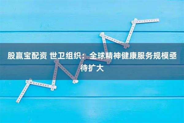 股赢宝配资 世卫组织：全球精神健康服务规模亟待扩大